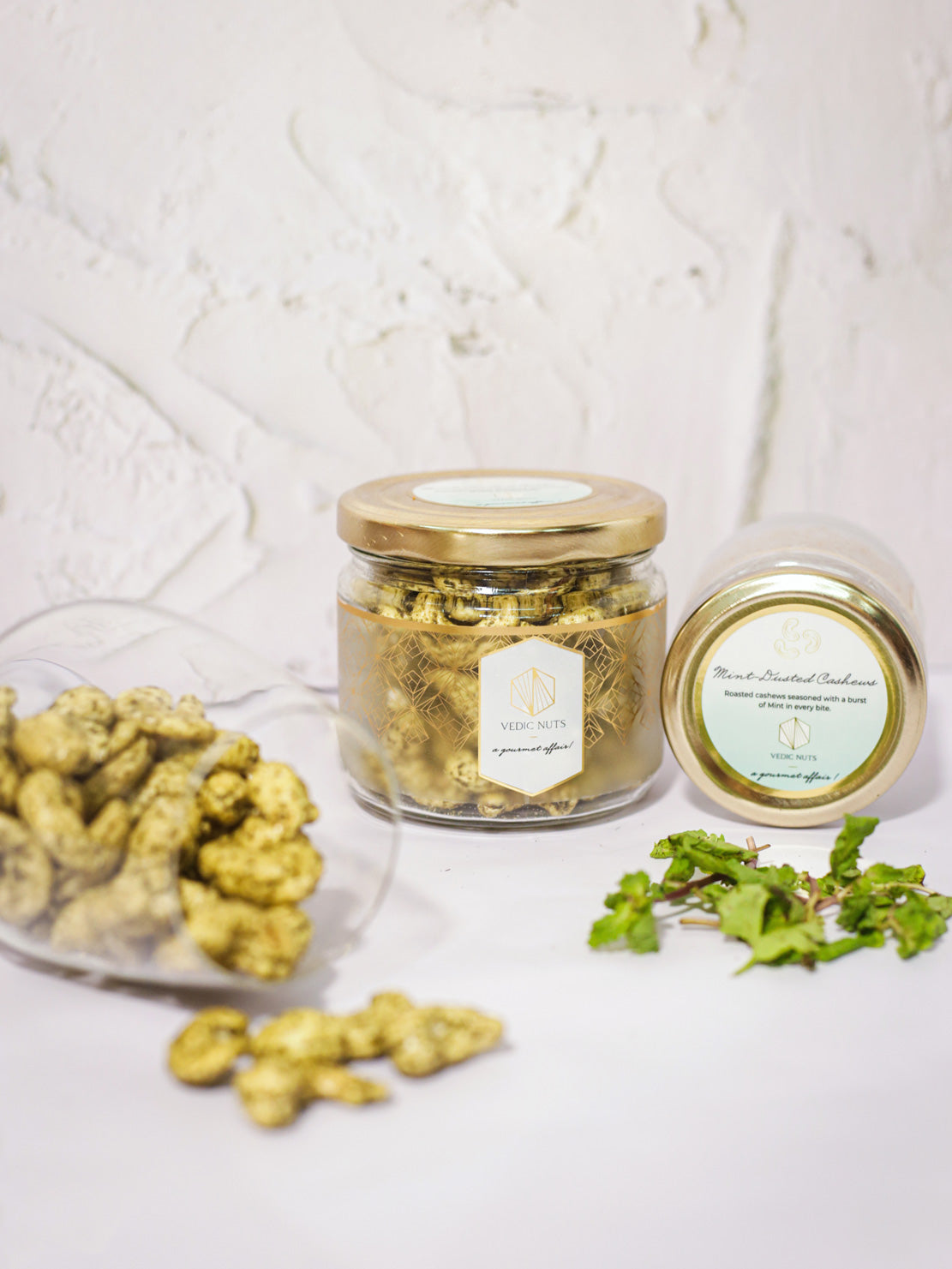 Mint Dusted Cashews